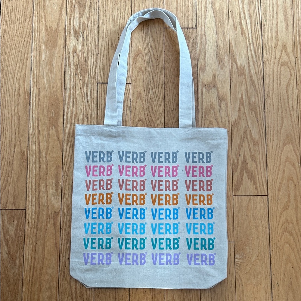 Verb Multicolor Canvas Tote Bag